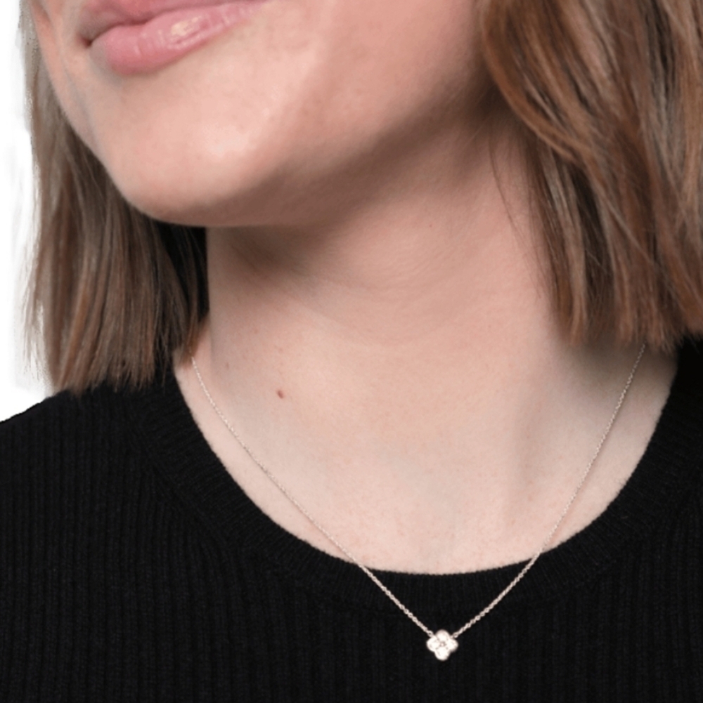 NWT Electric Picks Camilla Elegant Silver Necklace